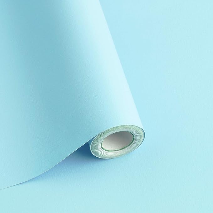 118"x17.7" Teal Peel and Stick Wallpaper Solid Color Teal Contact Paper Self-Adhesive Removable Wallpaper for Wall Covering Cabinet Countertop Vinyl Roll