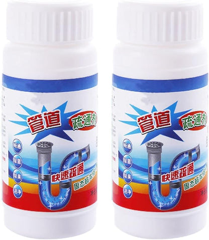 Sink Drain Cleaner, Drain Clog Remover Sink Cleaner Clog Remover Pipe Dredge Powder Kitchen Toilet Pipeline Cleaning Tool