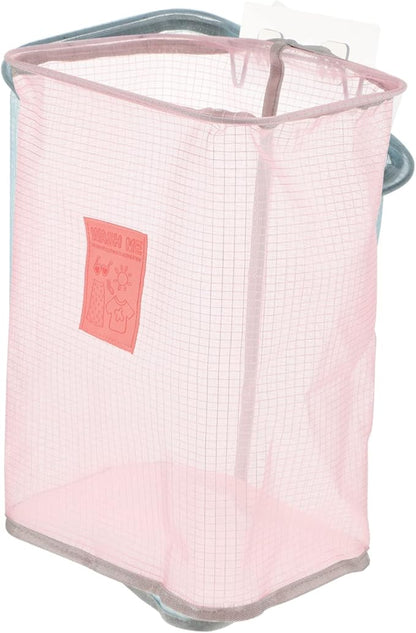 SOLUSTRE Woven Storage Basket Laundry Room Organizer Hanging Foldable for Dorm Hotel