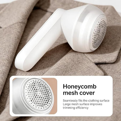 Rechargeable Fabric Shaver for Clothing 2026, Type-C Electric Lint Remover Sweater Fast Shaver for Pilling Clothes, Fuzz Fabric, Hairballs, Blankets, Home Decor (Green)