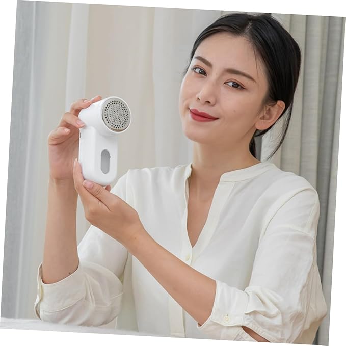 VILLCASE Rechargeable Sweater Pilling Remover and Clothes Pilling Trimmer Fabric Shaver Electric Lint Remover for Sweaters and Household Laundry
