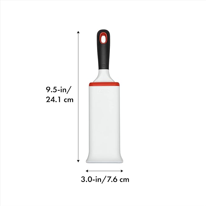 OXO Good Grips Furlifter Pet Garment Brush Hair Remover for Clothing, White, Garment Brush
