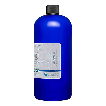 PRISTINE Toilet Paper Spray, As Seen on Shark Tank, Flushable Wipe Alternative, Personal Cleansing Bathroom Spray for Regular Toilet Tissue, Bidet Alternative, Made in USA, Cooling Peppermint, 32oz