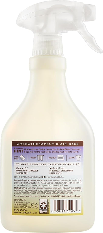 MRS. MEYER'S CLEAN DAY Fabric Freshener, Compassion Flower Scent, 20 Ounce Bottle