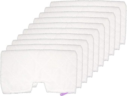 Extolife 10 Pack Washable Steam Mop Pads Replacement for Shark Steam Pocket Mops S3501 S3601 S3550 S3801 S3901 S3601D S3801CO S3901D S3455K S2902 SE450