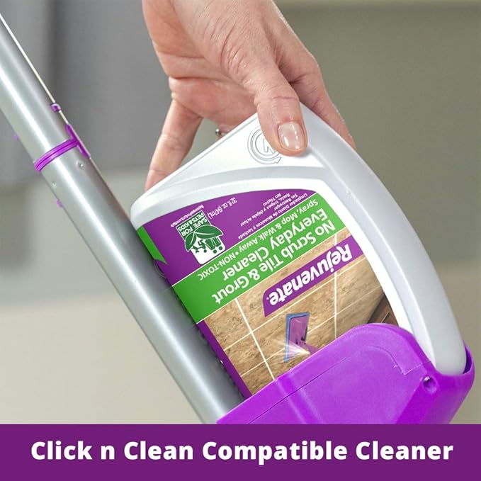 Rejuvenate Scrub Free Soap Scum Remover and Bio-Enzymatic Scrub Free Tile and Grout Cleaner