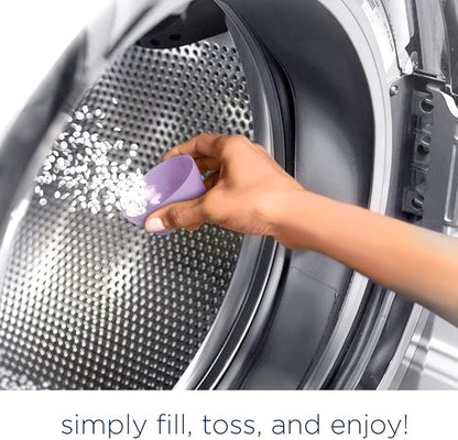 Downy Light Laundry Scent Booster Beads, White Lavender Scent, 18.2 OZ, In-wash fabric beads designed to be gentle with a light boost of scent, No Heavy Perfumes