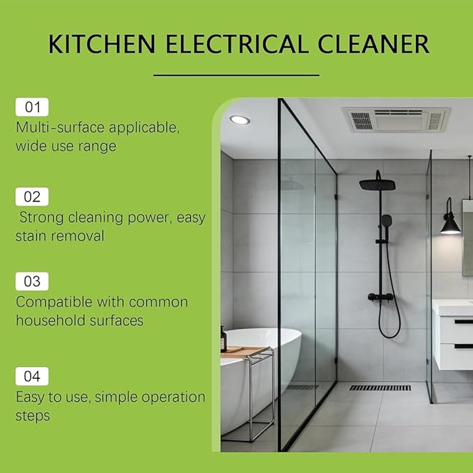 2026 New Electrolyzed Ion Kitchen Cleaner Spray, Multi-purpose Household and Kitchen Cleaning Spray, Heavy Quickly Dissolves Grease, No-Rinse, Leave Kitchens Appliances & Surfaces Spotless (3pc)