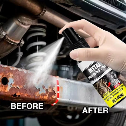 Remove Rust Agent Sprayer Fast Acting Remover for Car Boats, Kitchens, Bathrooms Multipurpose Rust Rust Remover for Metal