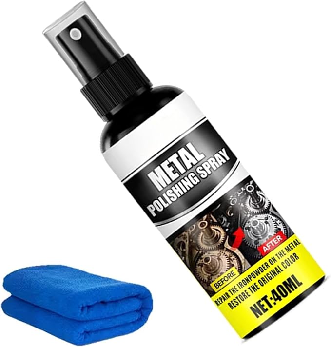 Remove Rust Agent Sprayer Fast Acting Remover for Car Boats, Kitchens, Bathrooms Multipurpose Rust Rust Remover for Metal