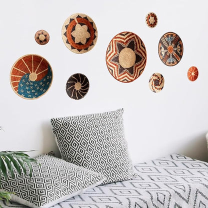 3D Wall Stickers DIY Flower Wall Decal Removable Waterproof Wall Art Decor for Bedroom Living Room Offices Home Decoration (Bohemian)