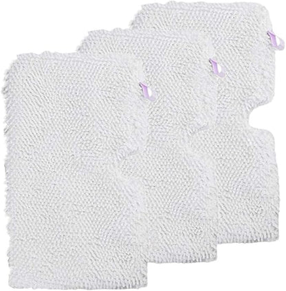 Xindejia 3 Pack Washable Microfiber Mop Replacement Pads Cleaning Pads Compatible for Shark Steam Pocket Mops S3500 Series,S2901,S2902,S3455,S3501,S3550,S3601,S3801,S3901,S4601,S4701,SE450