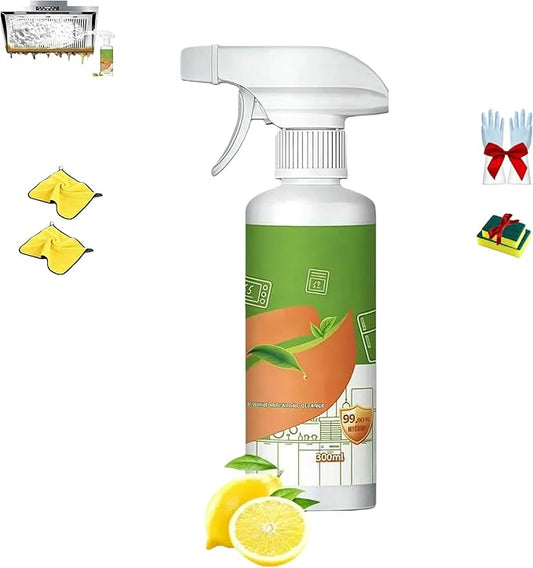 Electrolyzed Ion Kitchen Cleaner Spray, Cleanse Kitchens Appliance Cleaner, Fast-Acting Degreaser, Multi-purpose Household and Kitchen Cleaning Spray for Kitchen Appliances Oven, Stove (1)