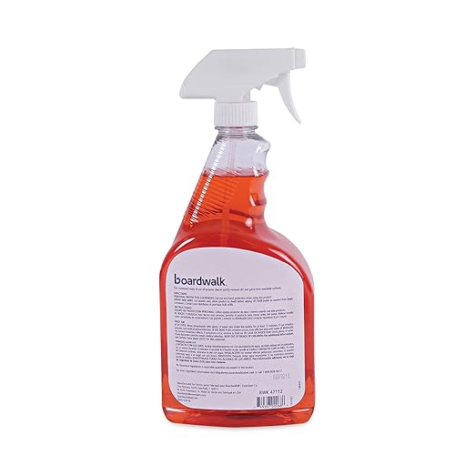 Boardwalk BWK37112 Natural All Purpose Cleaner, Unscented, 32 oz Spray Bottle (Case of 12)