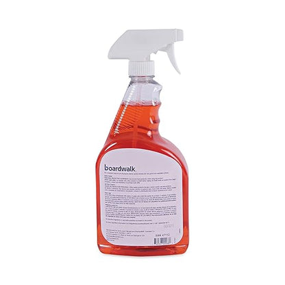 Boardwalk BWK37112 Natural All Purpose Cleaner, Unscented, 32 oz Spray Bottle (Case of 12)