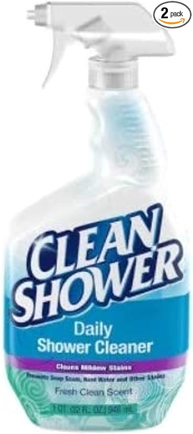2 Pk. Scrub Free Clean & Daily Shower Cleaner 32 fl oz (64 fl oz Total)