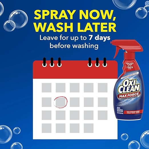 Oxiclean Max Force Stain Remover Professional, 12 fl oz, (Pack of 12)