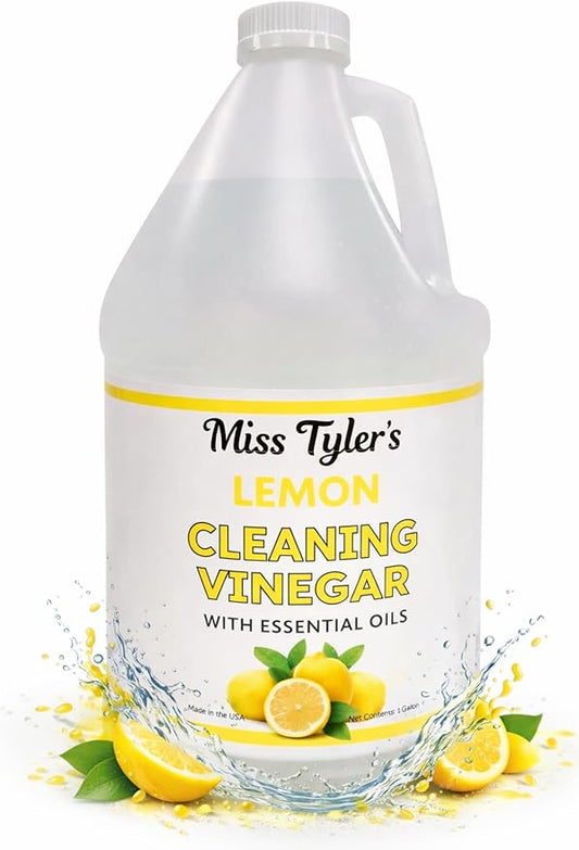 Miss Tyler's Cleaning Vinegar All Purpose Household Surface Cleaner, 1 gallon (Lemon) **NEW LOOK**