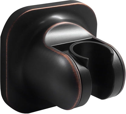 Zorfeter No-Drill Shower Head Holder, Adjustable Strong Adhesive Wall Mount Shower Head Bracket for a Secure & Convenient Hold(Oil Rubbed Bronze)