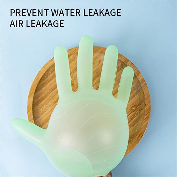 vodvob reusable silicone gloves, finger protectors for epoxy resin casting DIY crafts, household cleaning gloves
