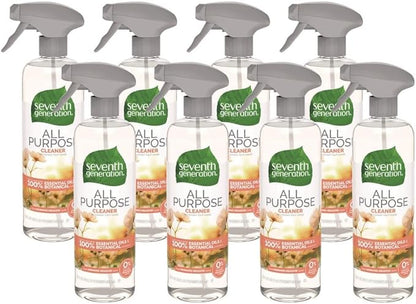 Natural All-Purpose Cleaner, Morning Meadow, 23 Oz Trigger Spray Bottle, 8/Carton