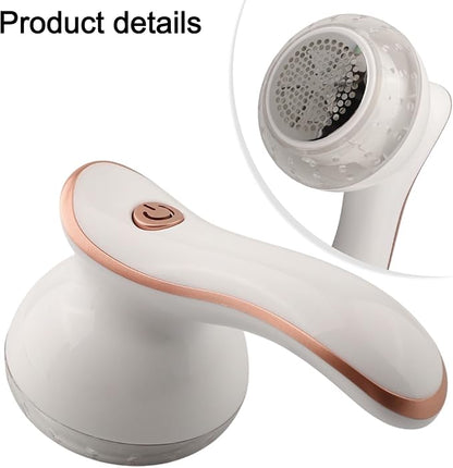 USB Rechargeable Fabric Shaver, Electric Lint Remover for Clothes with Spare Head, Portable Fuzz Ball Defuzzer for Sweaters Furniture Couch Blanket