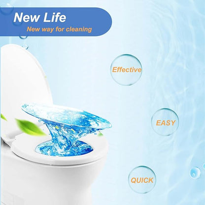 Pumice Stone for Toilet Bowl Cleaning with Handle Pumice Toilet Stone 4 Pack