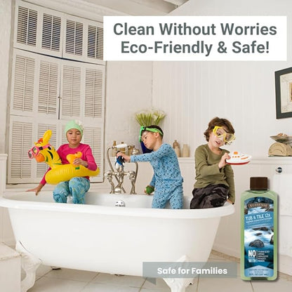 Melaleuca Tub & Tile 12x Bathroom Cleaner – 8 fl. oz. | Super-Concentrated, Plant-Based Formula with Spray Bottle Included
