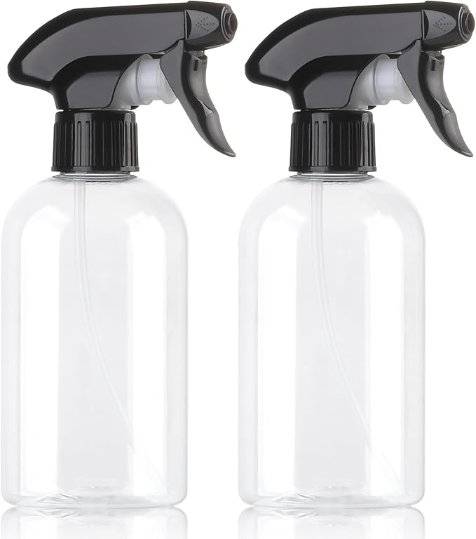 Bynccea Spray Bottle Empty Spray Bottles PET -10 oz/300 ml Plastic Water Sprayer bottles Refillable Containers Fine Mist Small Spray Bottles for Hair，Cleaning Solutions, Cooking