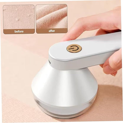 Electric Lint Remover, Fabric Shaver with 6-Leaf Blades - Type C Rechargeable, Fast Pilling Remover for Clothes, Sweaters, Couch, Furniture