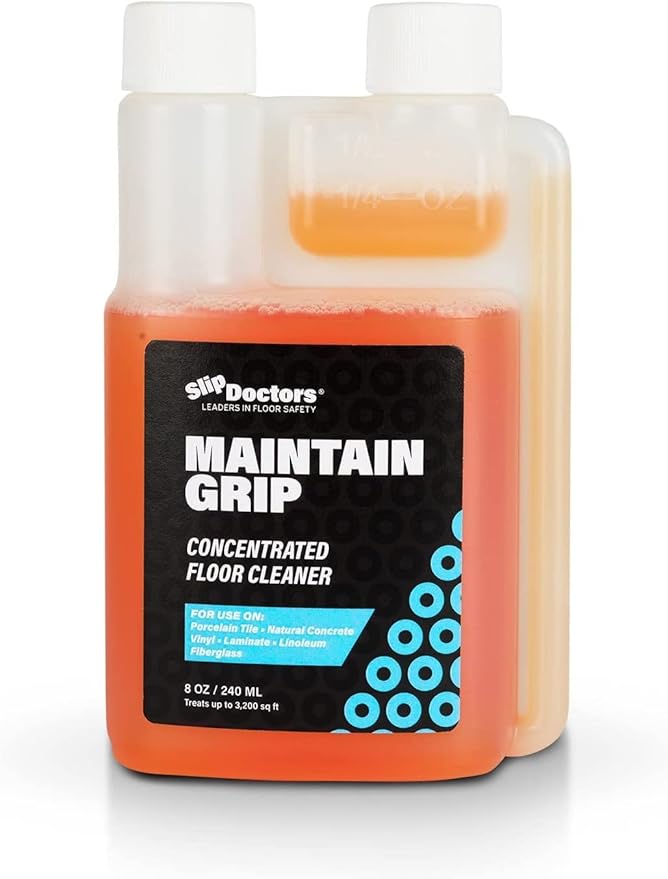 Maintain Grip - Non-Slip Concentrated Floor Cleaner for Tiles, Concrete and Natural Stone