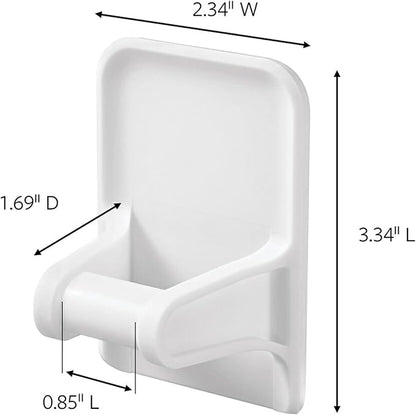 Command Spray Bottle Hangers, Holds up to 32 fl oz, 2 Hangers with 4 Strips, Damage-Free Spray Bottle Holder Wall Mount to Cabinet, Kitchen, or Under Sink (Pack of 6)