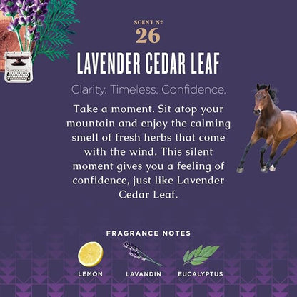 Caldrea Linen And Room Spray Air Freshener, Made With Essential Oils, Plant-Derived And Other Thoughtfully Chosen Ingredients, Lavender Cedar Leaf Scent, 16 Oz
