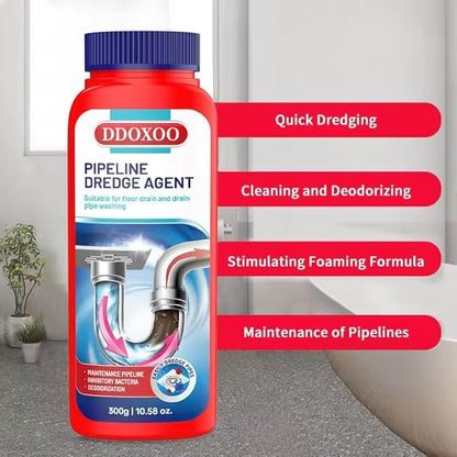 Build Up Remover Drain Clog Remover and Cleaner, Controls Foul Odors & Breaks Down Grease, Paper, Fat & Oil in Sewer Lines, Septic Tanks & Grease Traps, 10.58 oz