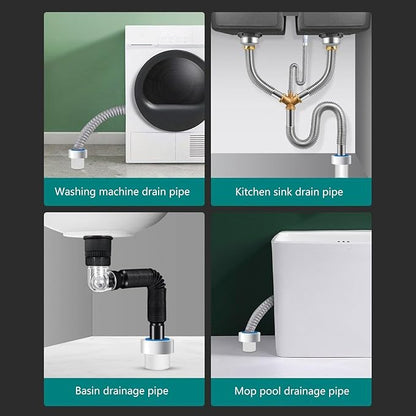 Stable Not Leak Drain Stoppers Styles & Functional Designs Kitchen Sink Seal General Plugs for Various Pipe Size Bathroom Protections