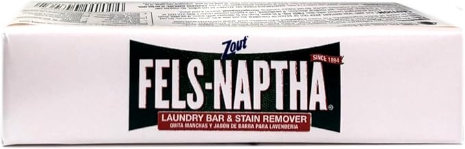 Fels Naptha Laundry Bar and Stain Remover, 5oz ( 4 bars) by Fels Naptha