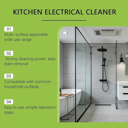 Kitchen Cleaning Spray, 300ml, Suitable for Household Appliances, Ovens, Stoves, and Range Hoods