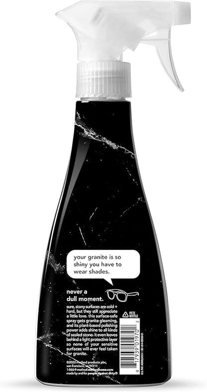 Method Granite Polish, Apple Orchard, Polishes and Shines Granite, Marble and Sealed Stone Surfaces, 14 oz Spray Bottles (Pack of 6)