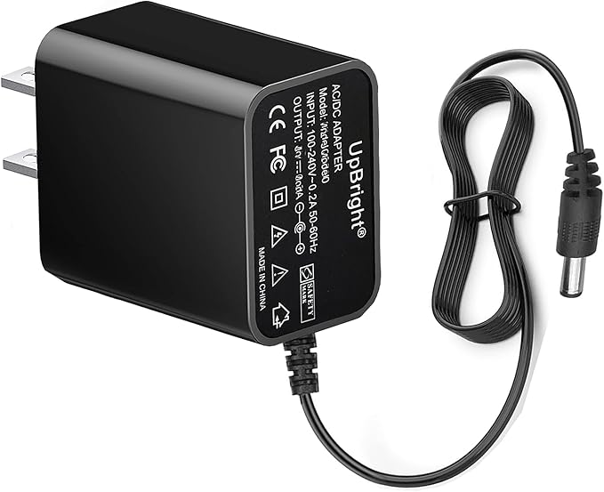 UpBright 5V AC/DC Adapter Compatible with FRUITEAM Electric Spin Scrubber 360 Cordless Power Shower Scrub Surface Cleaner 3.7V 2000mAh Lithium Ion Li-Ion Rechargeable Battery HLD-04210 4.2V Charger