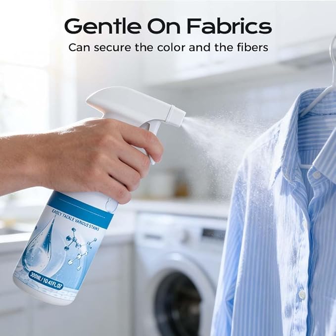 Cleanse Natural Clothing Emulsifier, 2026 New Upgrade Non Ionic Emulsifier Clothing Cleaner, Powerful Spot Stain Remover Laundry Spray, No Damage Fabric Conditioner Restore Faded Color (1pcs)