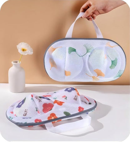 2Pcs Bra Mesh Laundry Bags for Delicates with Premium Zipper Bra Washing Bag for Laundry，Lingerie Bags for Washing Delicates underwear,integrated washing and care