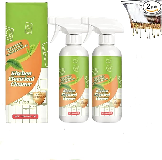 Electrolyzed Ion Kitchen Cleaner Spray, Multi-purpose Household and Kitchen Cleaning Spray, For Hold, Oven, Stove, Range Hood, Easy Cleaning Household
