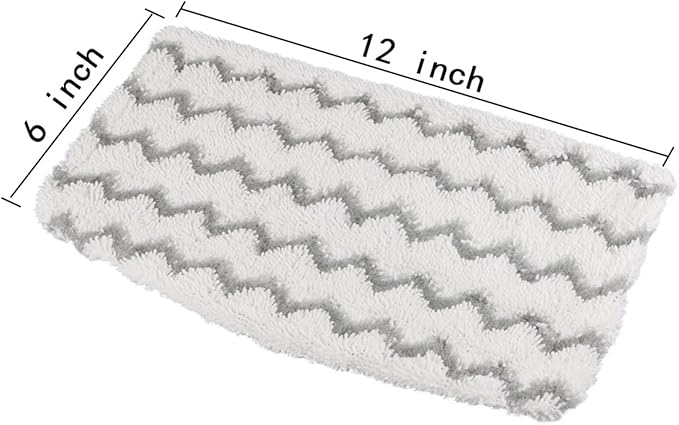 5 Packs Steam Mop Pads Replacement Hard Floor Cleaner for Vacuum Cleaner S1000A S1000C S1000WM S1001C