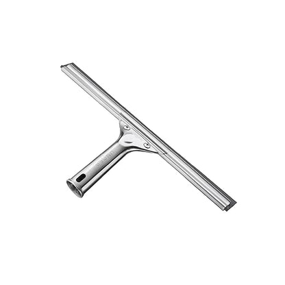 Unger Professional Stainless Steel Heavy-Duty Squeegee, 12", Silver