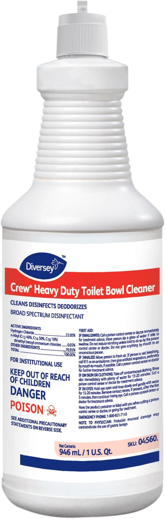Diversey CREW Heavy Duty Toilet Bowl Cleaner