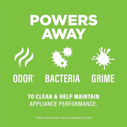 Affresh Garbage Disposal Cleaner, Helps Power Away Odor Causing Bacteria, Debris & Grime in Grind Chamber, Impeller & Drain Pipe, 12 Tablets, 1 Year Supply