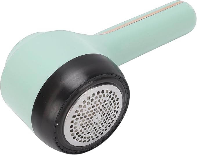 Asixxsix Asixxsix Fabric Shaver, Electric Lint Remover with 3 Speed Settings Mesh Cover 800mAh Rechargeable Battery for Clothes Furniture Sweaters (Green) (Green)