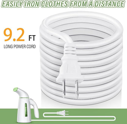 OGHom Steamer for Clothes, Portable Handheld Clothing Garment Steamer, 240ml Large Capacity 700W Travel Steam Iron 30 Second Fast Heat Up (Pale Green)