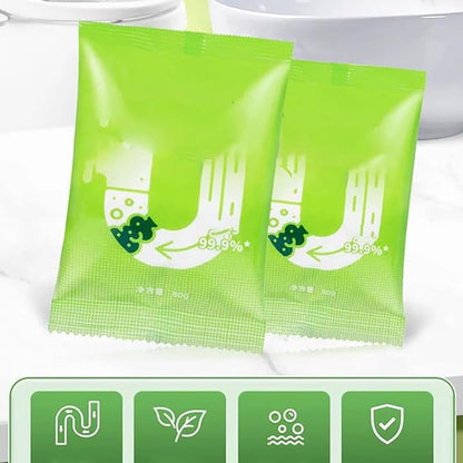 Wild Tornado Sink and Drain Cleaner, Wild Sink and Drain Cleaner Powder, Fast Foaming for Kitchen/Bathroom/Toilet Pipeline Quick Cleaning Tool (5PCS)