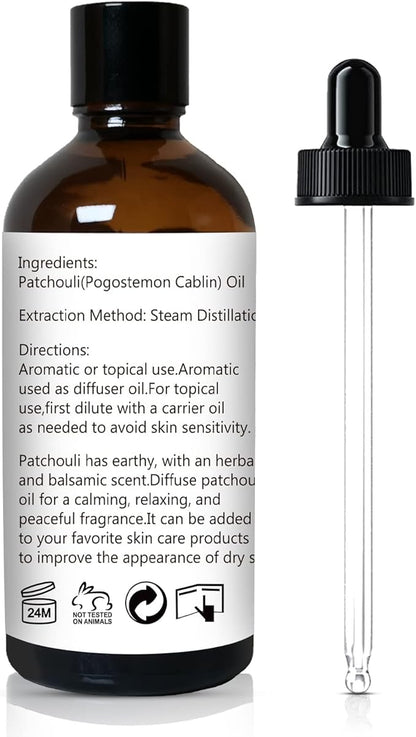 GM Gumili Myrrh Essential Oil, 100% Pure Myrrh Oil for Skin Care, Home Oil Diffuser, Homemade Recipes - 100ml